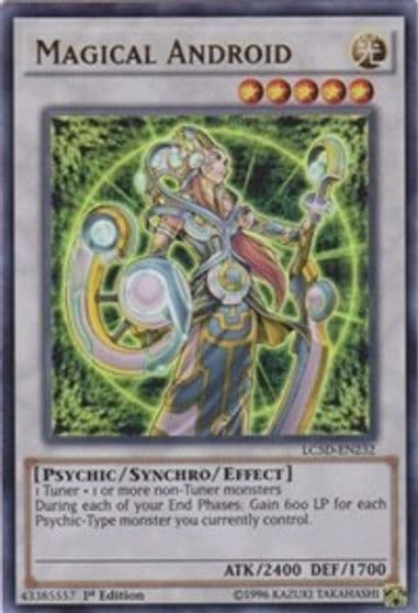 Magical Android Legendary Collection 5D's Yu-Gi-Oh! card
