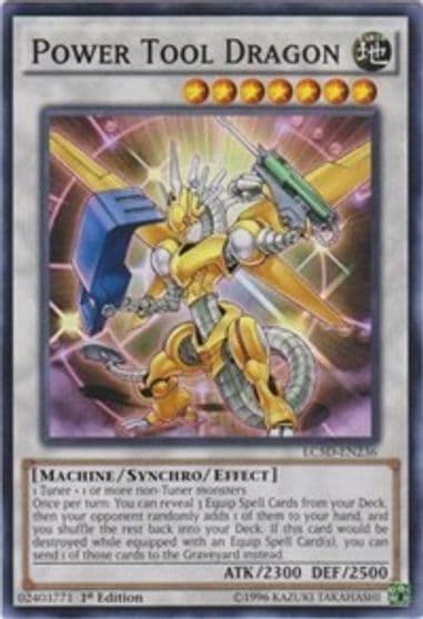 Power Tool Dragon Legendary Collection 5D's Yu-Gi-Oh! card