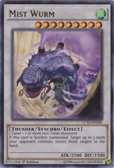 Mist Wurm Legendary Collection 5D's Yu-Gi-Oh! card