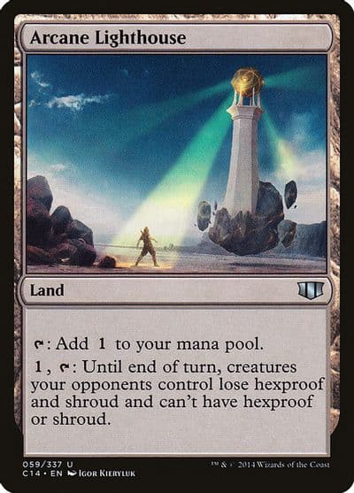 Arcane Lighthouse Commander 2014 Magic card