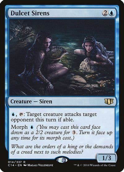 Dulcet Sirens Commander 2014 Magic card