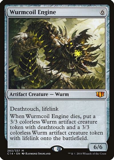Wurmcoil Engine Commander 2014 Magic card