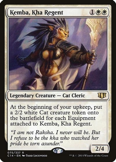 Kemba Kha Regent Commander 2014 Magic card