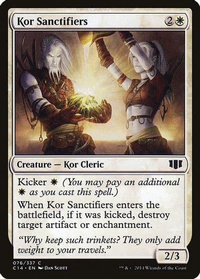 Kor Sanctifiers Commander 2014 Magic card