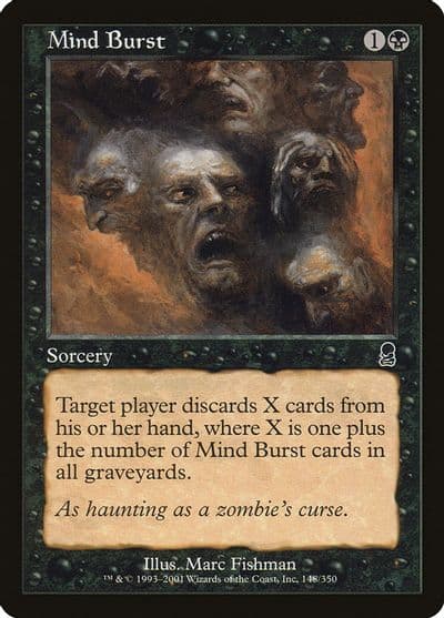 Mind Burst Odyssey Magic card