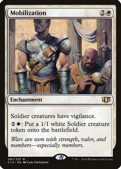 Mobilization Commander 2014 Magic card