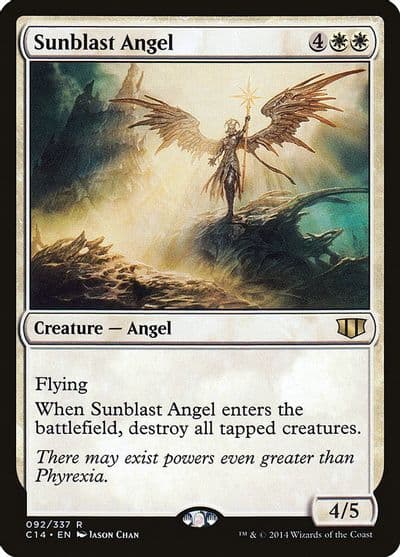 Sunblast Angel Commander 2014 Magic card
