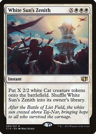 White Suns Zenith Commander 2014 Magic card