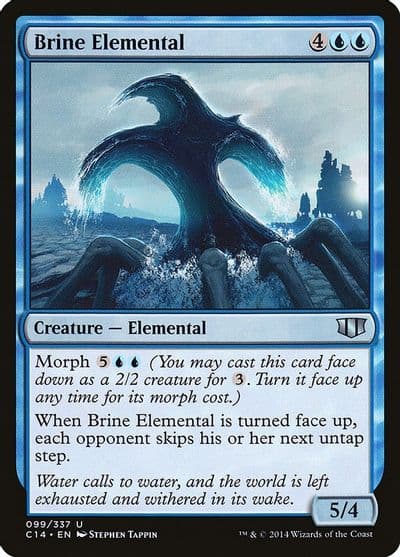 Brine Elemental Commander 2014 Magic card