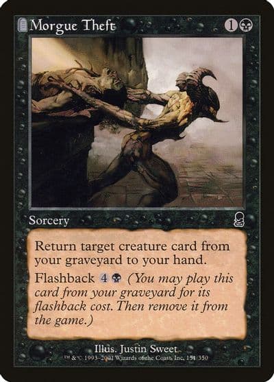 Morgue Theft Odyssey Magic card