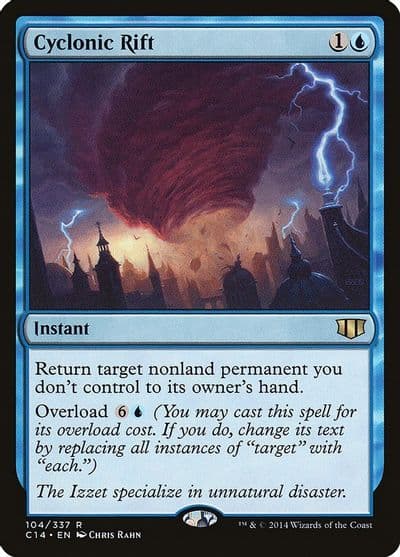 Cyclonic Rift Commander 2014 Magic card