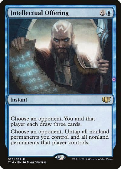 Intellectual Offering Commander 2014 Magic card