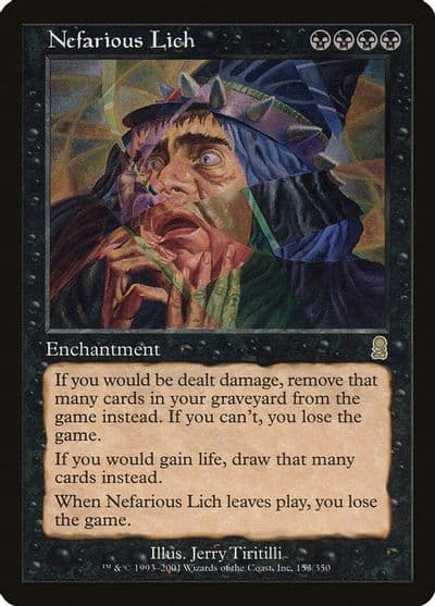 Nefarious Lich Odyssey Magic card