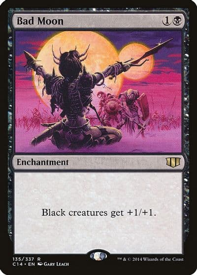 Bad Moon Commander 2014 Magic card