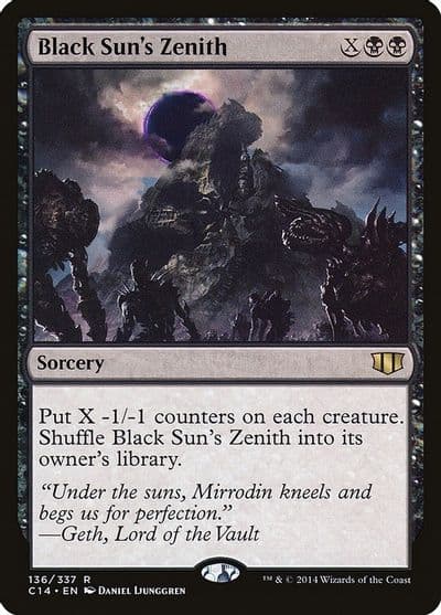 Black Suns Zenith Commander 2014 Magic card