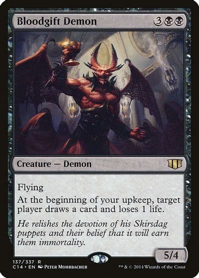 Bloodgift Demon Commander 2014 Magic card