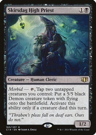 Skirsdag High Priest Commander 2014 Magic card