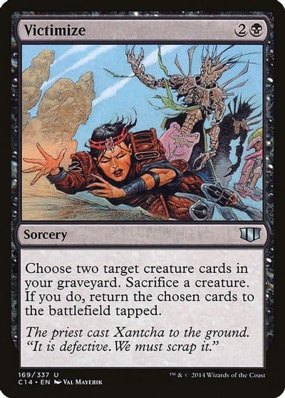 Victimize Commander 2014 Magic card
