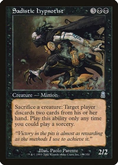 Sadistic Hypnotist Odyssey Magic card