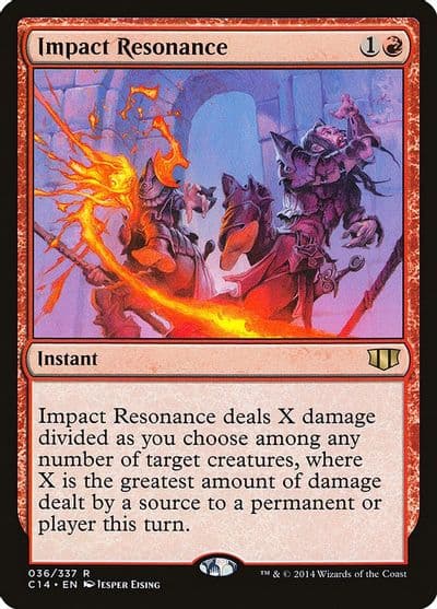 Impact Resonance Commander 2014 Magic card