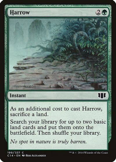 Harrow Commander 2014 Magic card