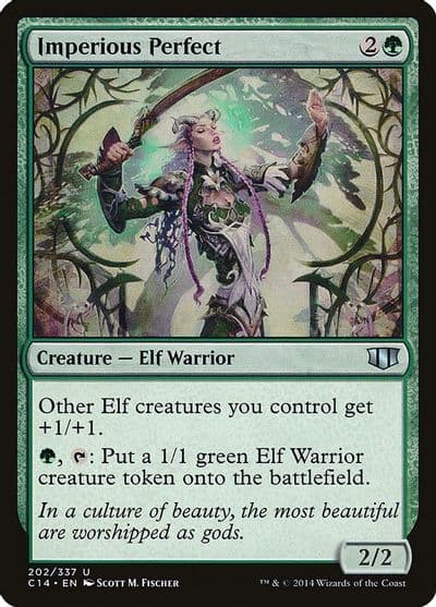 Imperious Perfect Commander 2014 Magic card