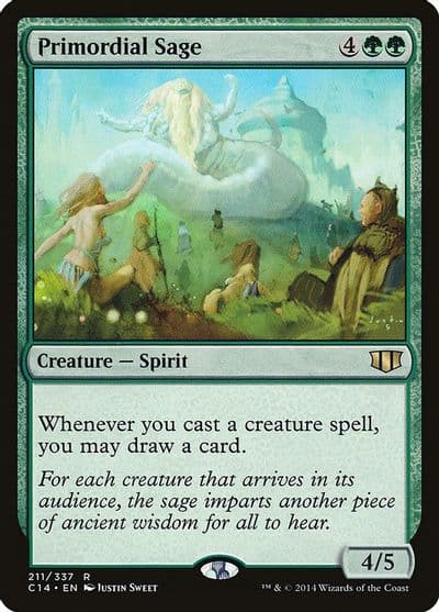 Primordial Sage Commander 2014 Magic card