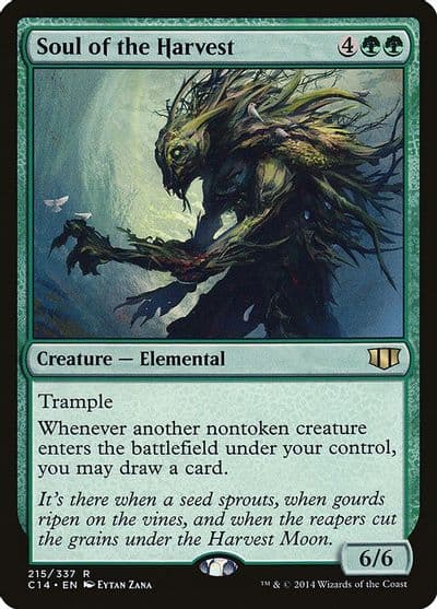 Soul of the Harvest Commander 2014 Magic card