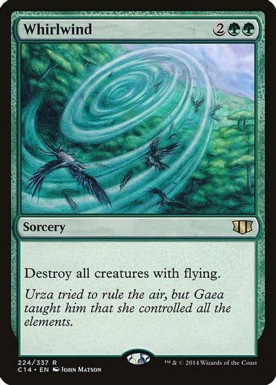 Whirlwind Commander 2014 Magic card