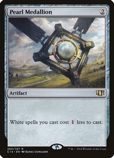 Pearl Medallion Commander 2014 Magic card