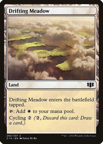 Drifting Meadow Commander 2014 Magic card