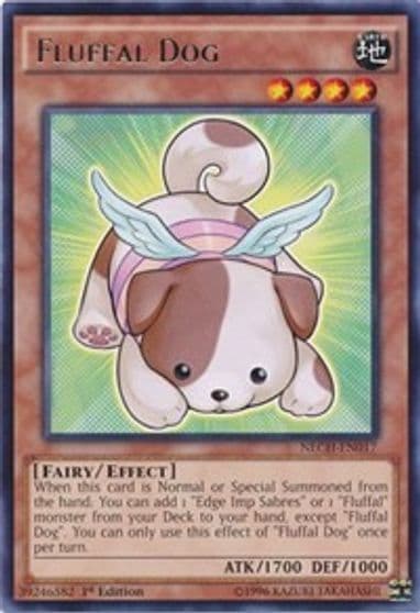 Fluffal Dog The New Challengers Yu-Gi-Oh! card