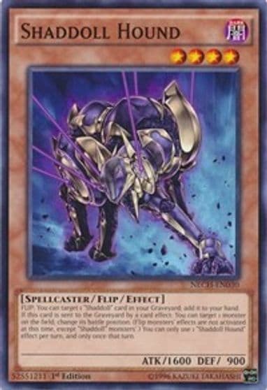 Shaddoll Hound The New Challengers Yu-Gi-Oh! card