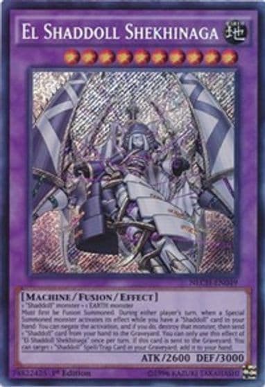 El Shaddoll Shekhinaga The New Challengers Yu-Gi-Oh! card