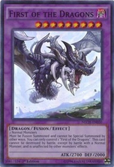 First of the Dragons The New Challengers Yu-Gi-Oh! card