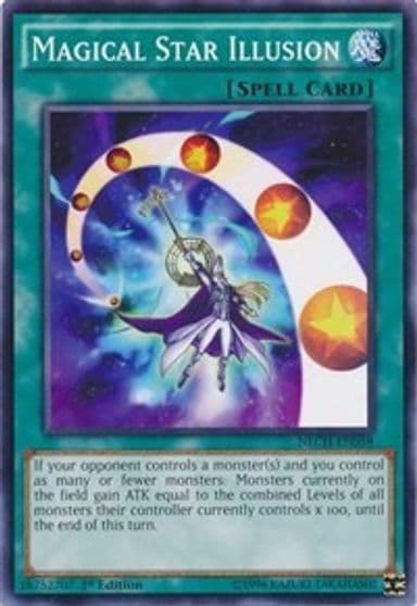 Magical Star Illusion The New Challengers Yu-Gi-Oh! card