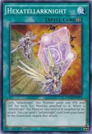 Hexatellarknight The New Challengers Yu-Gi-Oh! card