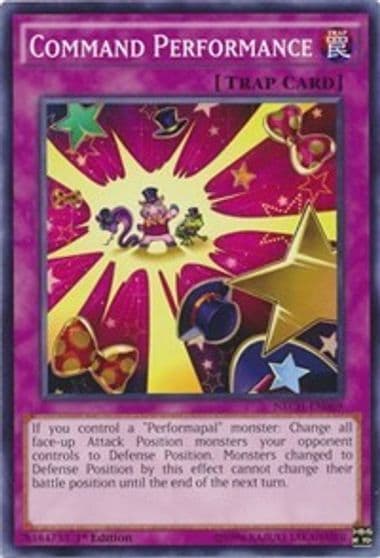 Command Performance The New Challengers Yu-Gi-Oh! card