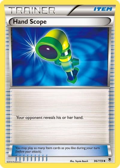 Hand Scope XY - Phantom Forces Pokemon card