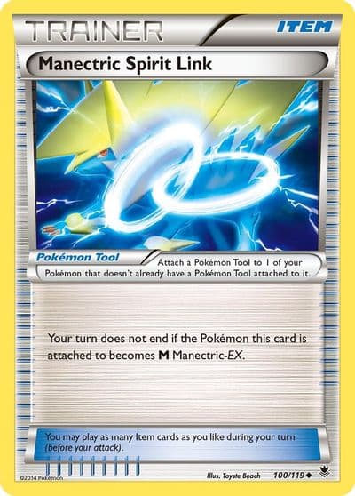 Manectric Spirit Link XY - Phantom Forces Pokemon card