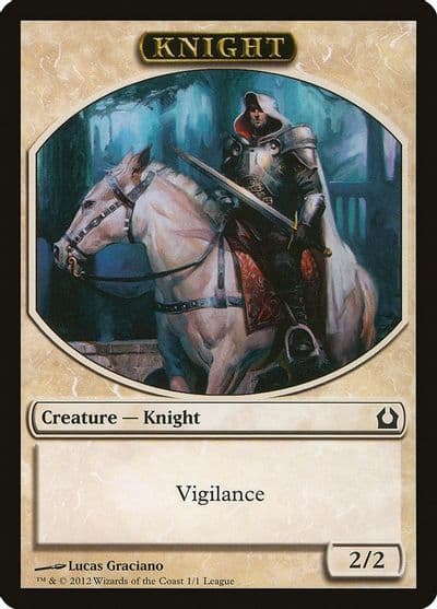 Knight Token League Promos Magic card