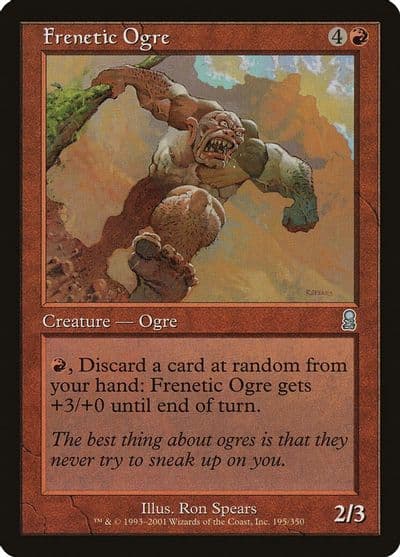 Frenetic Ogre Odyssey Magic card