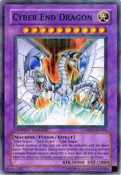 Cyber End Dragon Mattel Action Figure Promos: Series 2 Yu-Gi-Oh! card
