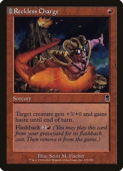 Reckless Charge Odyssey Magic card