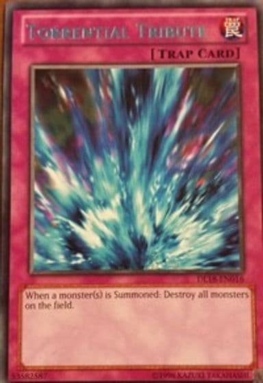 Torrential Tribute Blue Duelist League Promo Yu-Gi-Oh! card