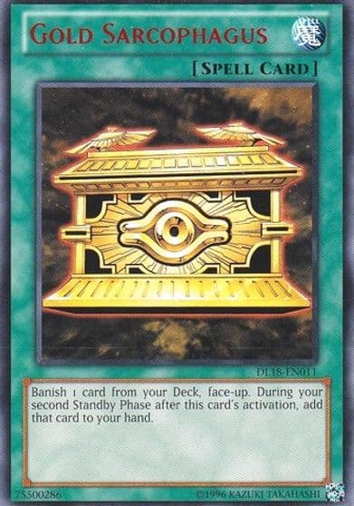 Gold Sarcophagus Red Duelist League Promo Yu-Gi-Oh! card