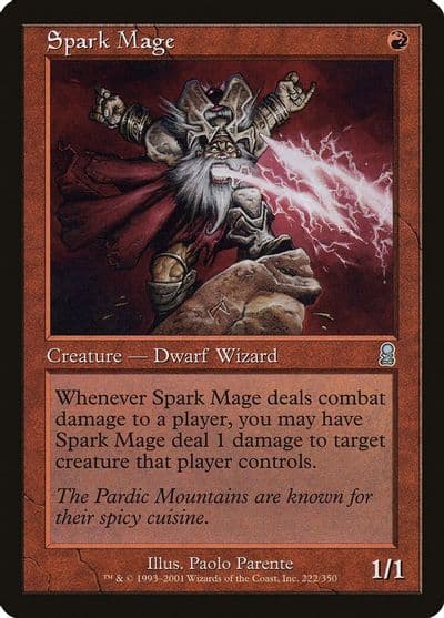 Spark Mage Odyssey Magic card
