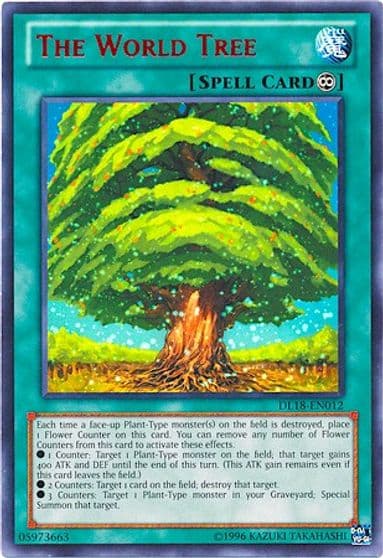 The World Tree Red Duelist League Promo Yu-Gi-Oh! card