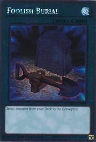 Foolish Burial Noble Knights of the Round Table Box Set Yu-Gi-Oh! card
