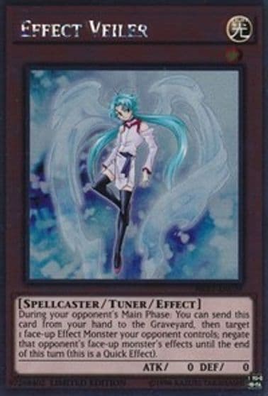 Effect Veiler Noble Knights of the Round Table Box Set Yu-Gi-Oh! card